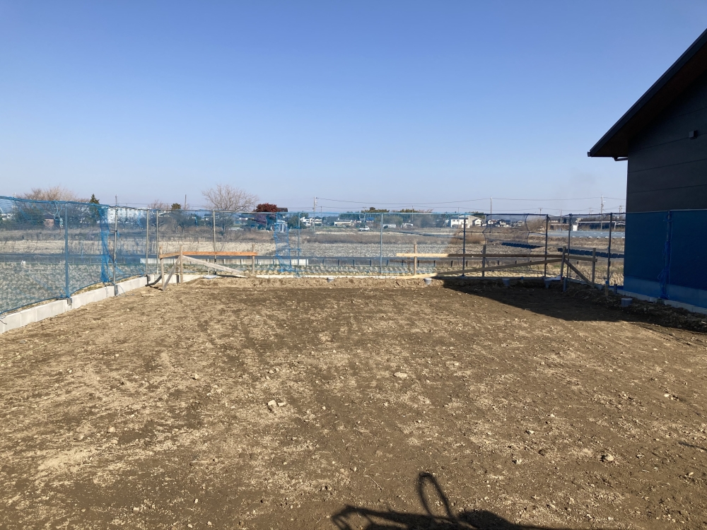 一宮市千秋町新築現場着工前